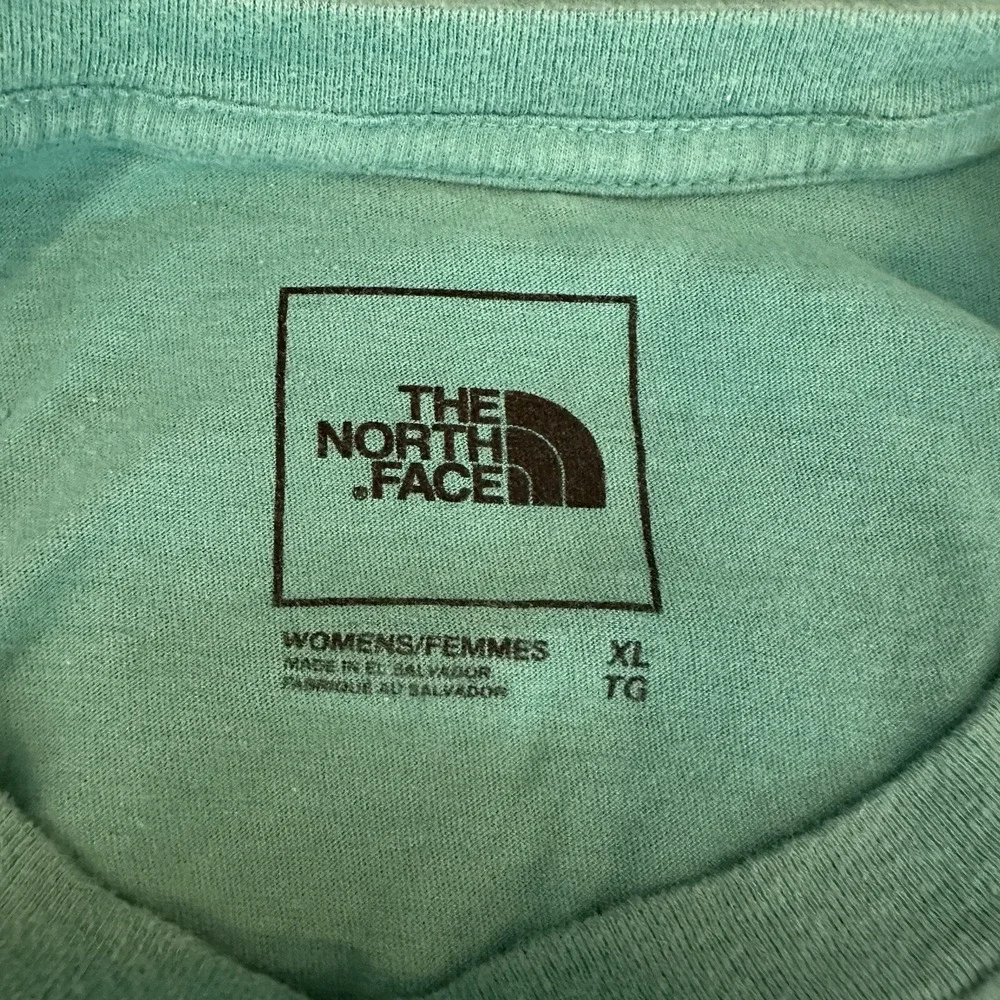 The North Face Womens XL Green Outdoors Graphic Short‎ Sleeve Crew Neck Tshirt - Picture 7 of 10